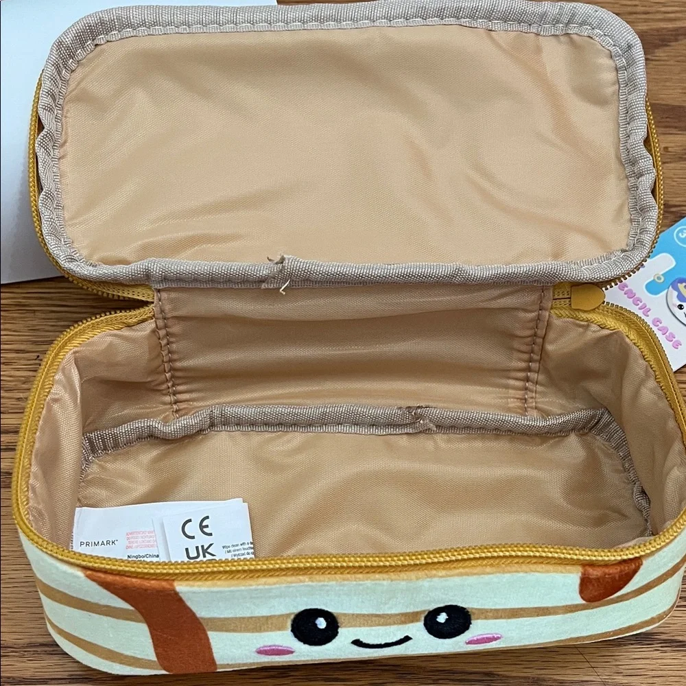 NWT Primark Pancake Pencil Case - Picture 5 of 7